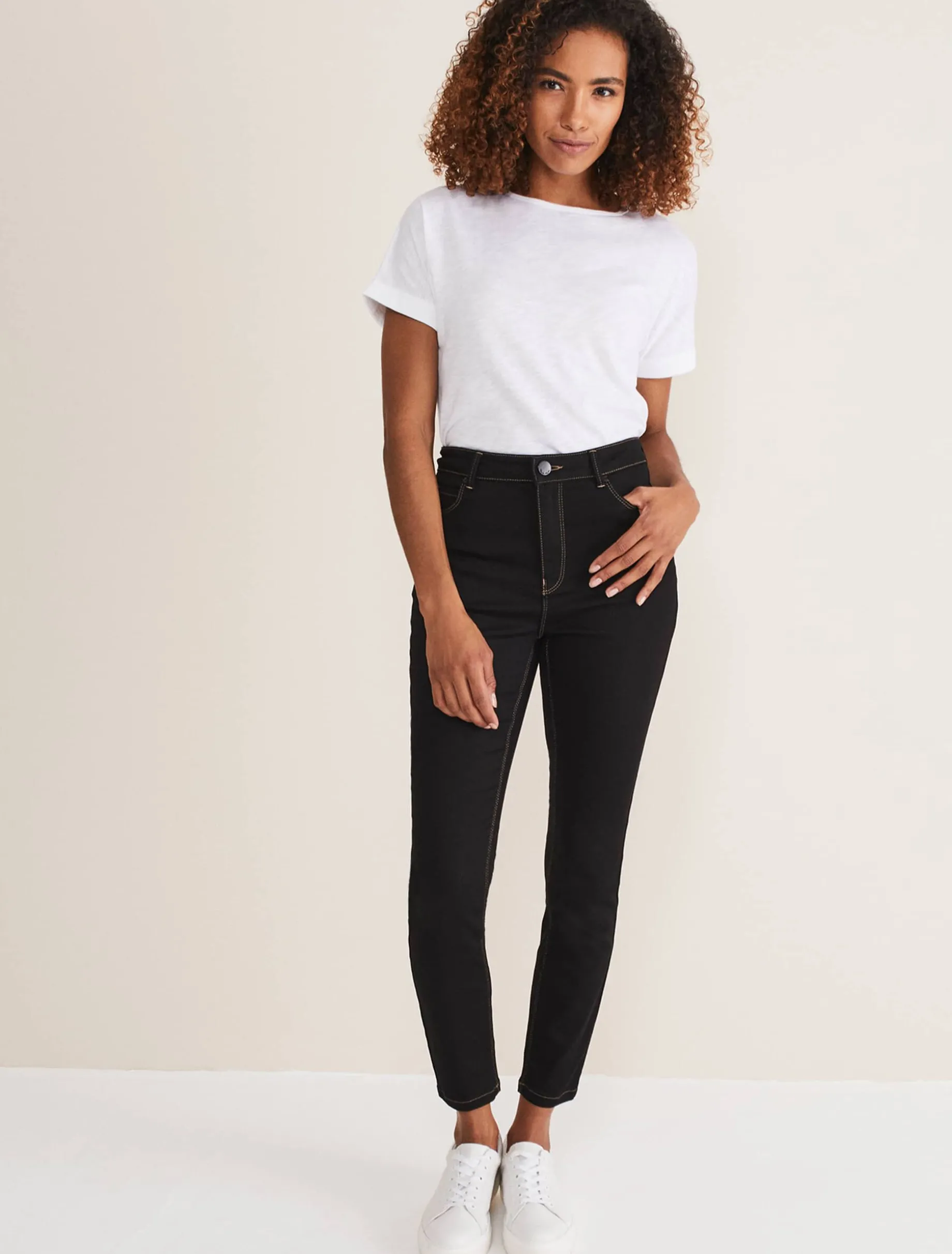 Trousers & Shorts^Phase Eight Abigail Sculpting Skinny Long Jean Black
