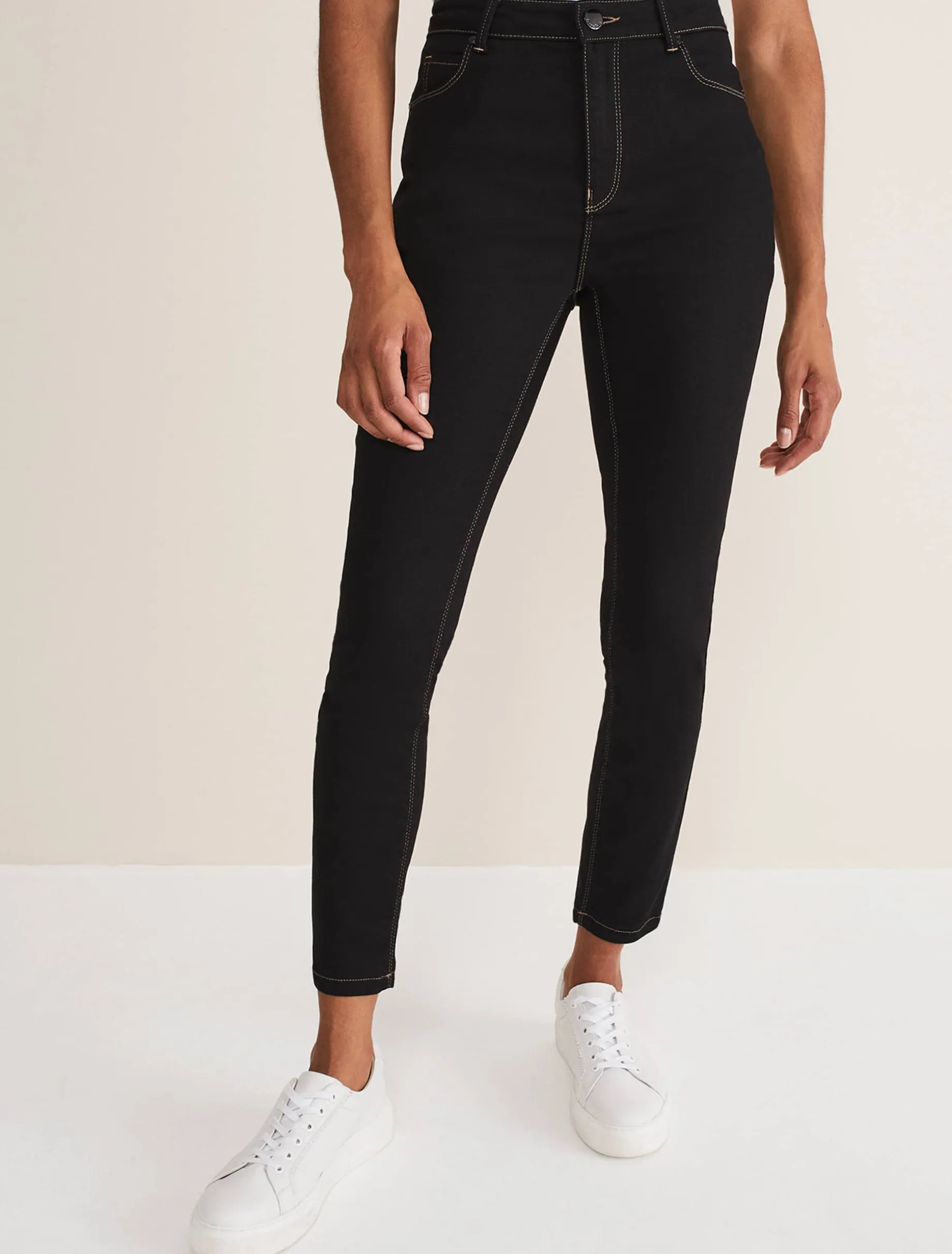 Trousers & Shorts^Phase Eight Abigail Sculpting Skinny Long Jean Black