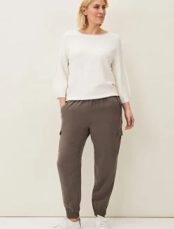 Trousers & Shorts^Phase Eight Alora Soft Cargo Jogger Grey