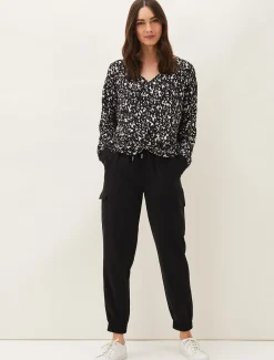 Trousers & Shorts^Phase Eight Alora Soft Jogger Black