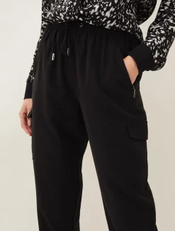Trousers & Shorts^Phase Eight Alora Soft Jogger Black