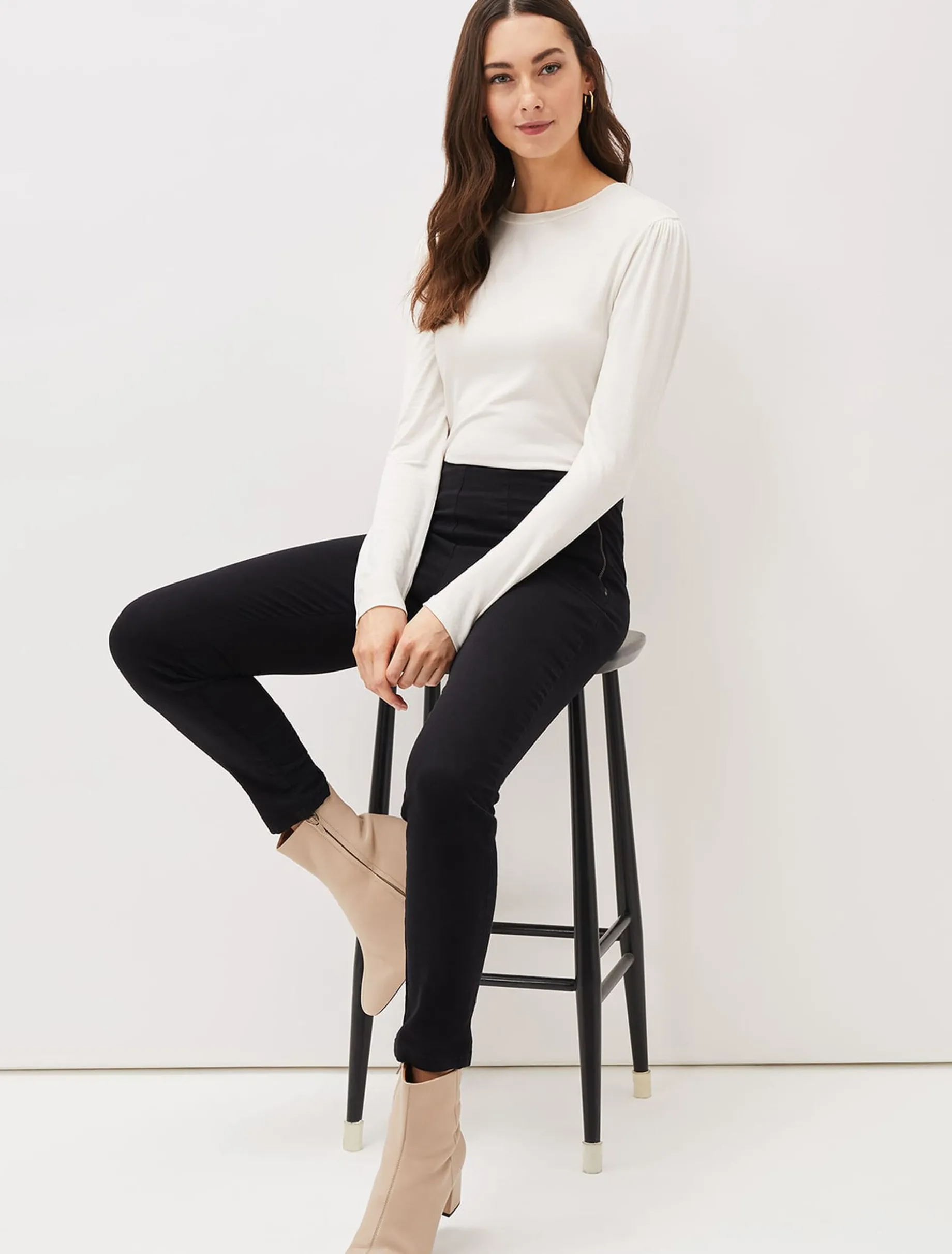 Trousers & Shorts^Phase Eight Amina Jegging Black