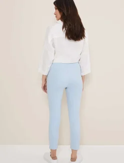 Trousers & Shorts^Phase Eight Amina Jegging Long Soft Blue