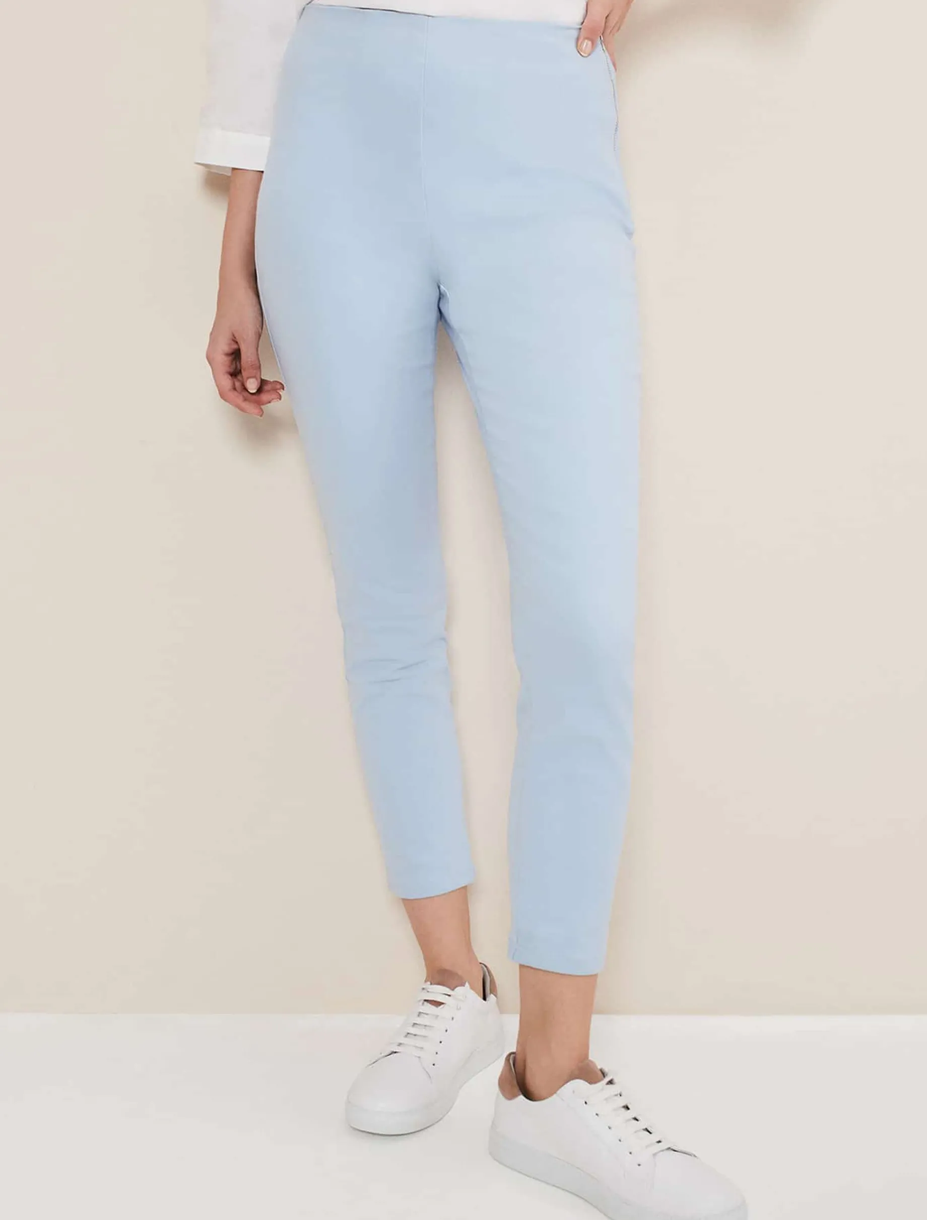 Trousers & Shorts^Phase Eight Amina Jeggings Soft Blue