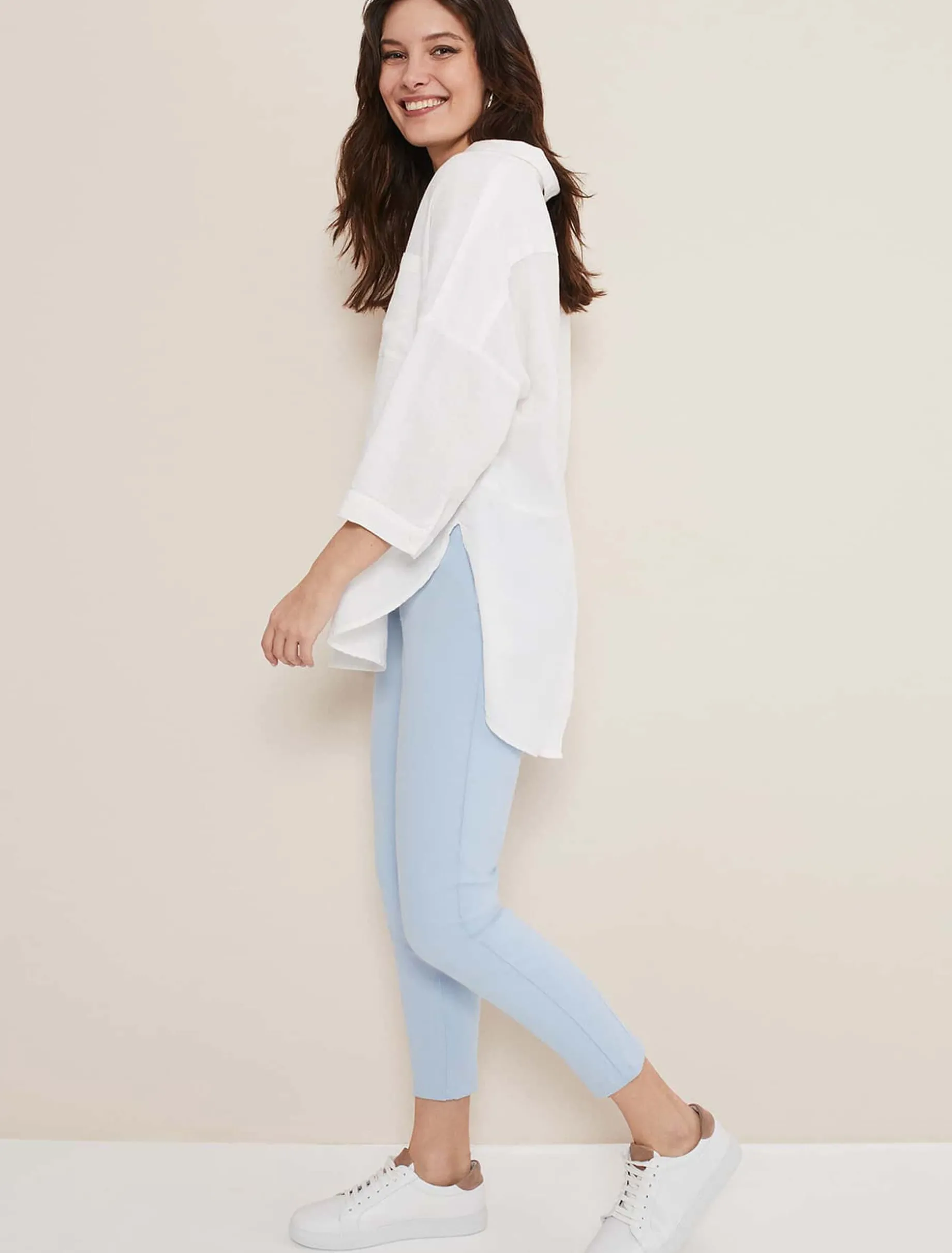 Trousers & Shorts^Phase Eight Amina Jeggings Soft Blue