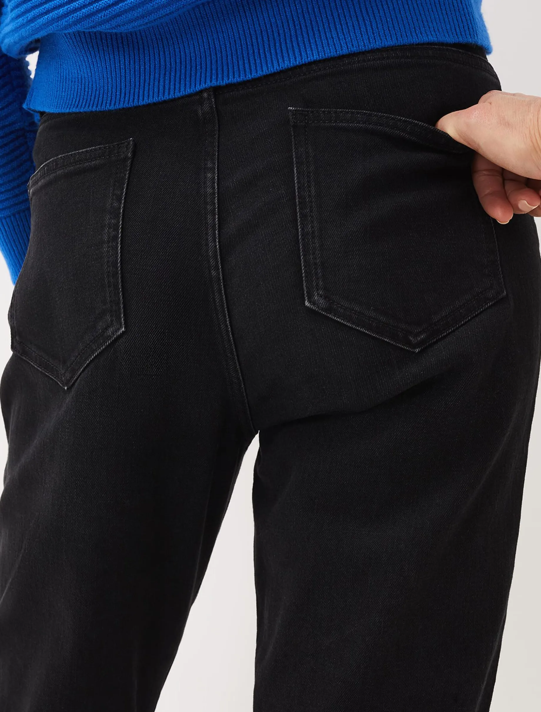 Jeans^Phase Eight Angelina Girlfriend Jeans Black