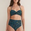 Swimwear^Phase Eight Animal Bikini Bottom Blue Multi