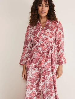 Tops & T-Shirts^Phase Eight Arabella Print Top Sunset/Multi