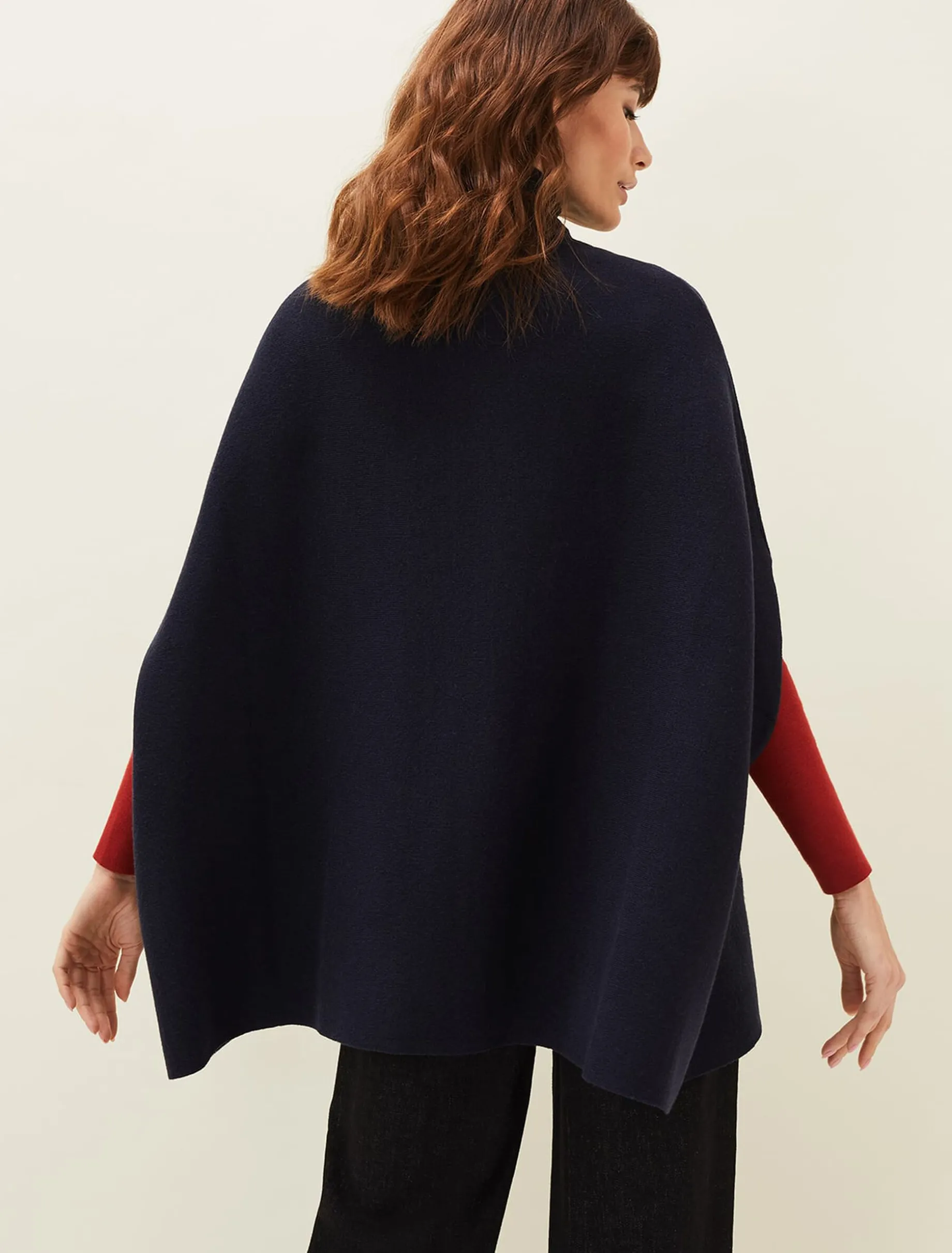 Coats^Phase Eight Avan Double Ended Zip Cape Navy