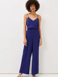 Trousers & Shorts^Phase Eight Avril Wide Leg Co-Ord Trousers Violet