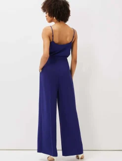 Trousers & Shorts^Phase Eight Avril Wide Leg Co-Ord Trousers Violet