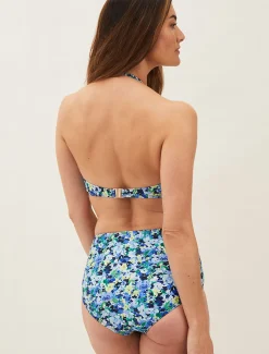 Swimwear^Phase Eight Ayara Ditsy Floral Bikini Brief Blue/Multi
