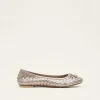 Flats^Phase Eight Ballet Pump Metallic