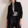 Coats^Phase Eight Bellona Knit Coat Black