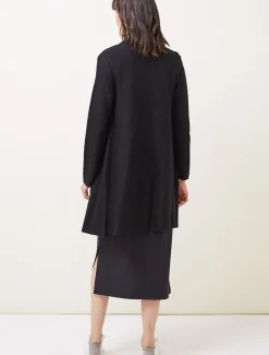 Coats^Phase Eight Bellona Knit Coat Black