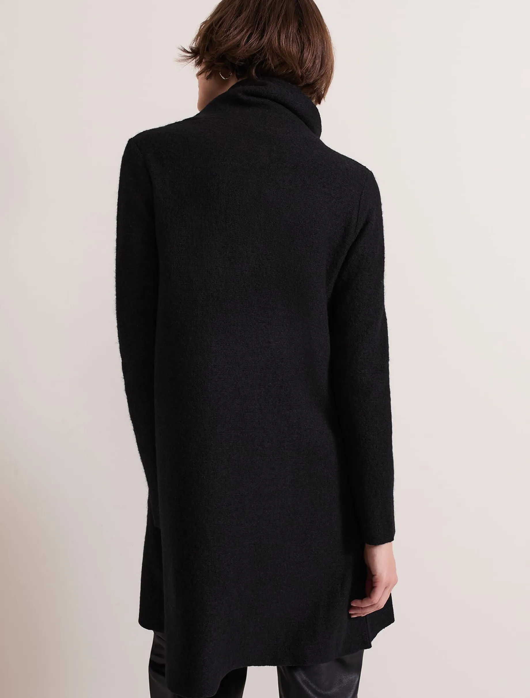Coats^Phase Eight Bellona Knit Coat Black