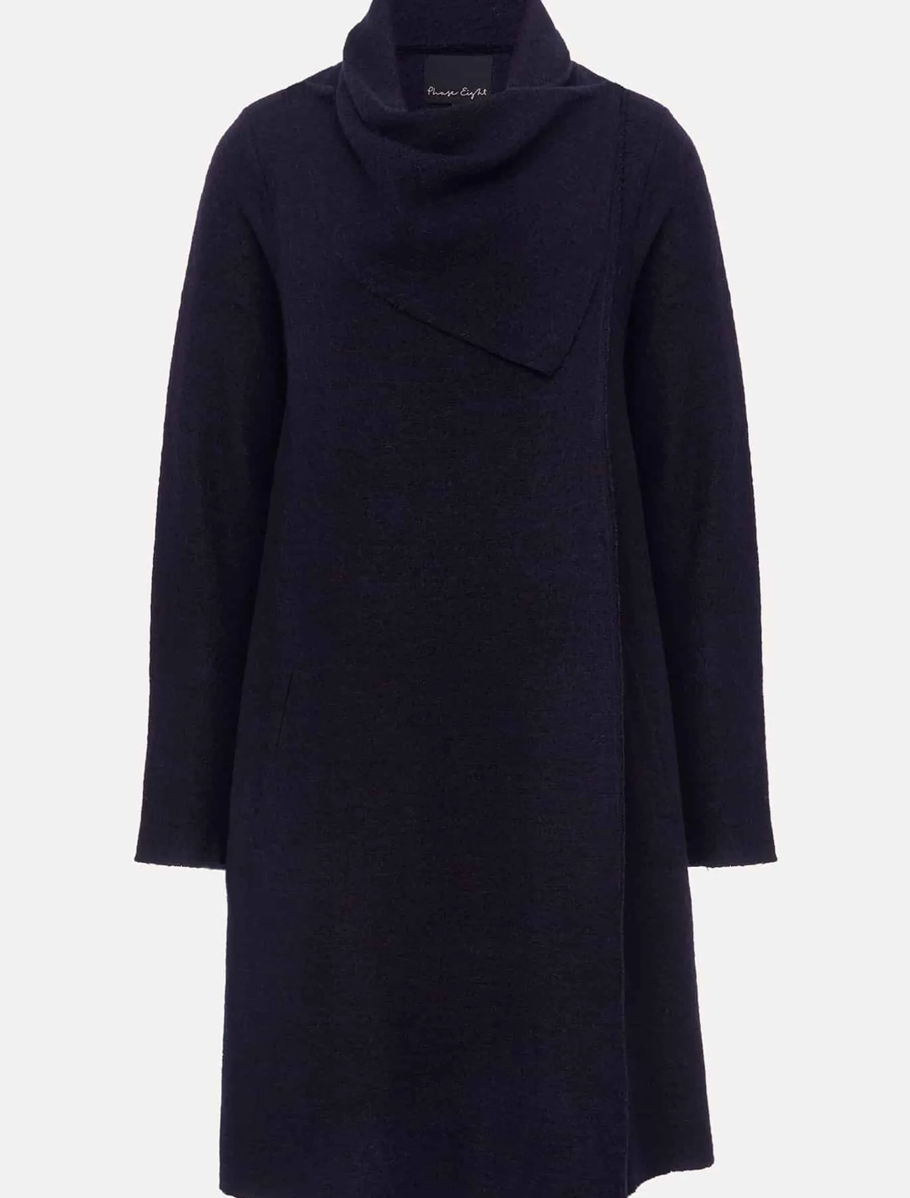 Coats^Phase Eight Bellona Knit Coat Navy