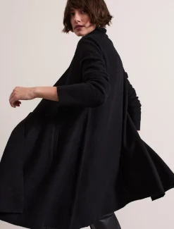Coats^Phase Eight Bellona Knit Coat Black