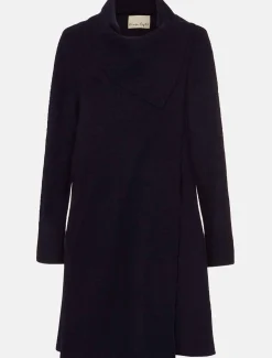 Coats^Phase Eight Bellona Knit Coat Navy