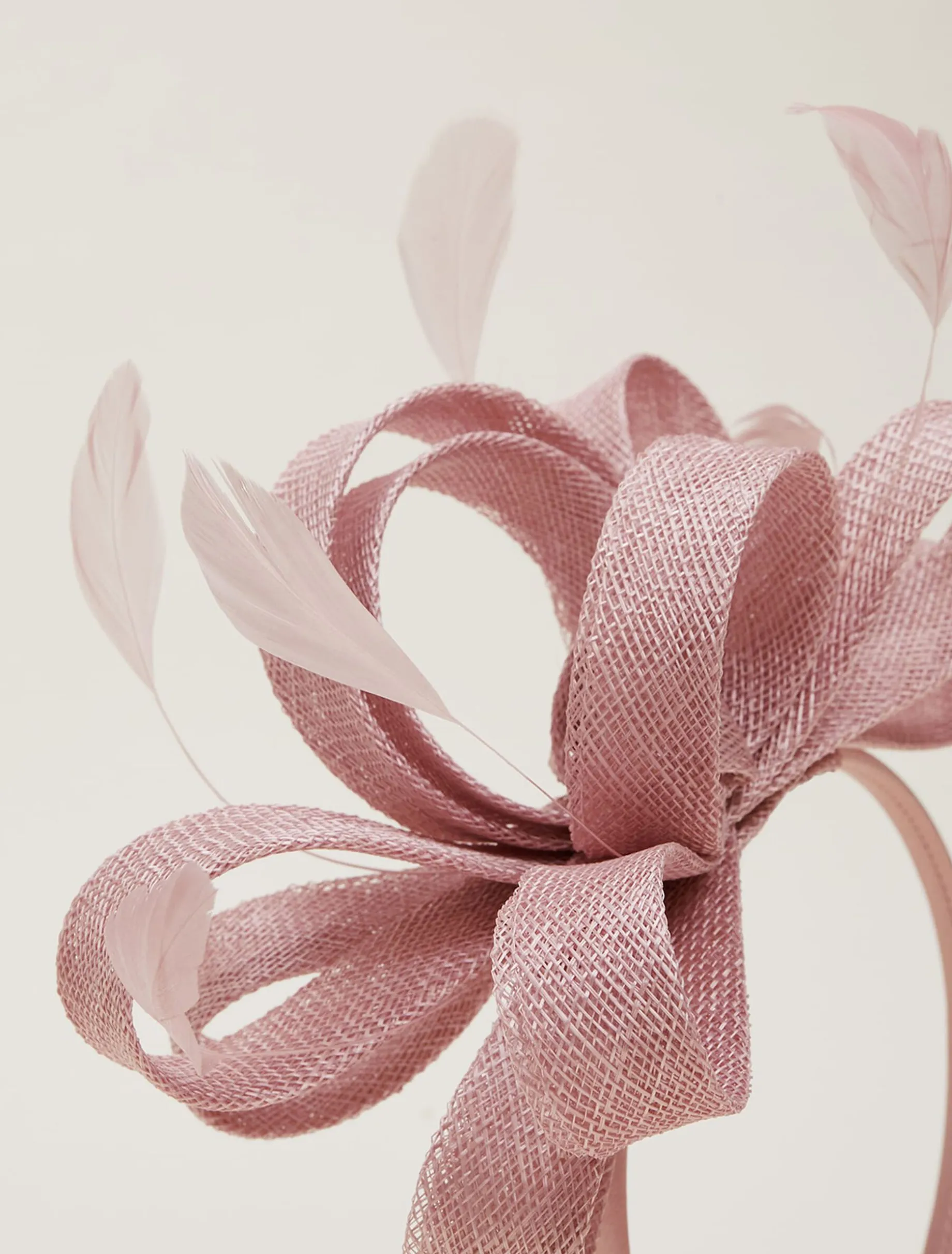 Fascinators & Hats^Phase Eight Bow Headband Antique Rose