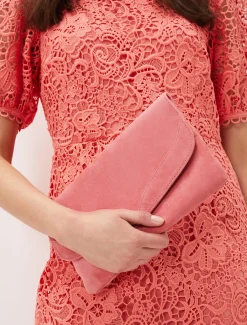 Bags^Phase Eight Caitlin Clutch Bag Watermelon
