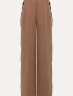 Trousers & Shorts^Phase Eight Cassandra Linen Trouser Brown