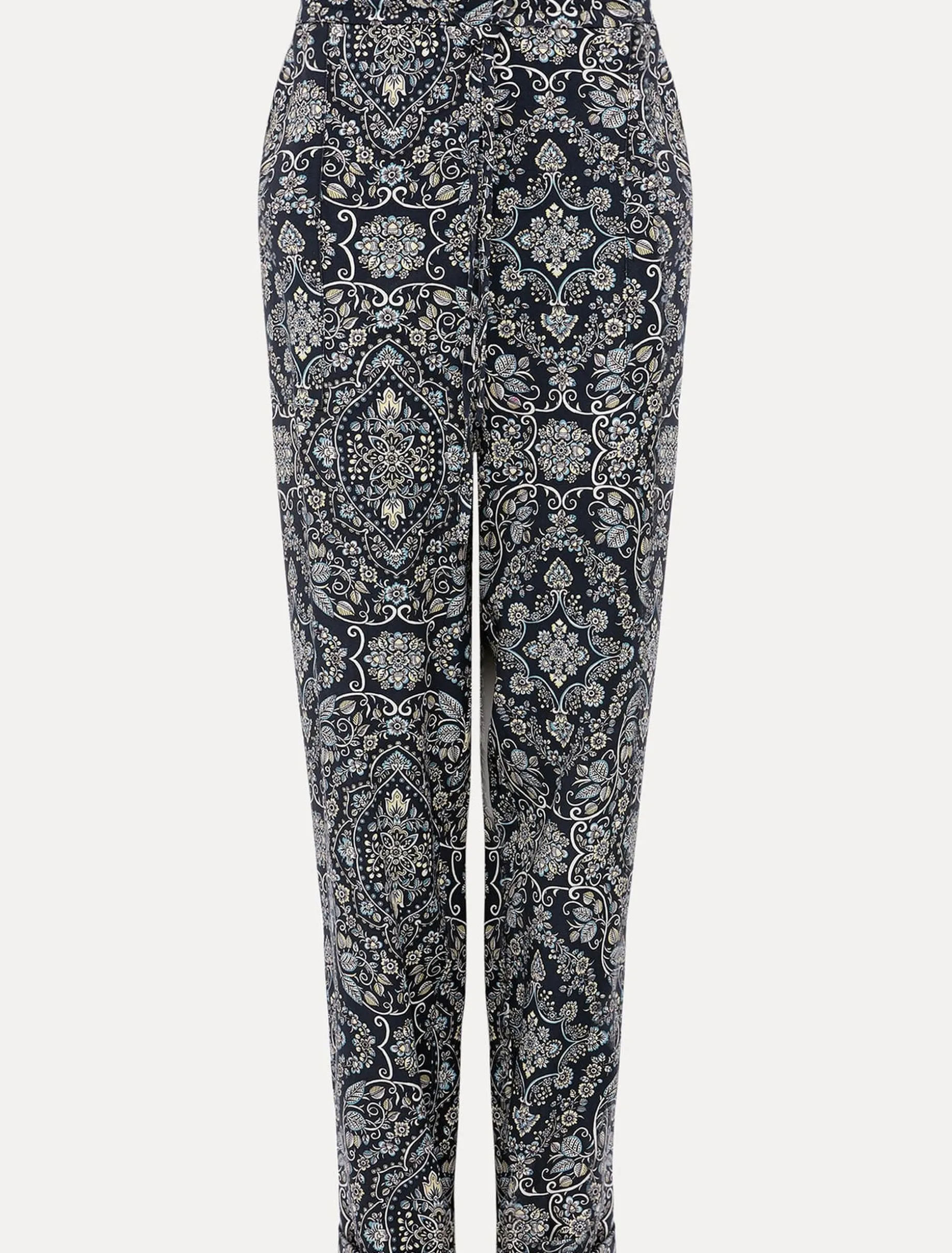 Trousers & Shorts^Phase Eight Charlene Paisley Jogger Cherry/Multi