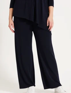 Trousers & Shorts^Phase Eight Corinne Crepe Trousers Navy