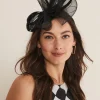 Fascinators & Hats^Phase Eight Crin Bow Headband Black
