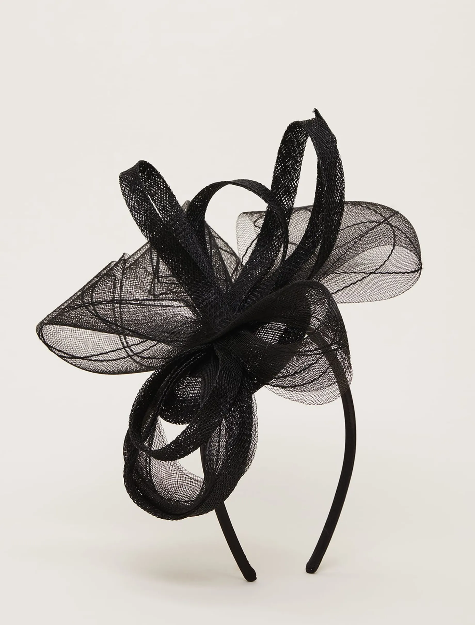 Fascinators & Hats^Phase Eight Crin Bow Headband Black