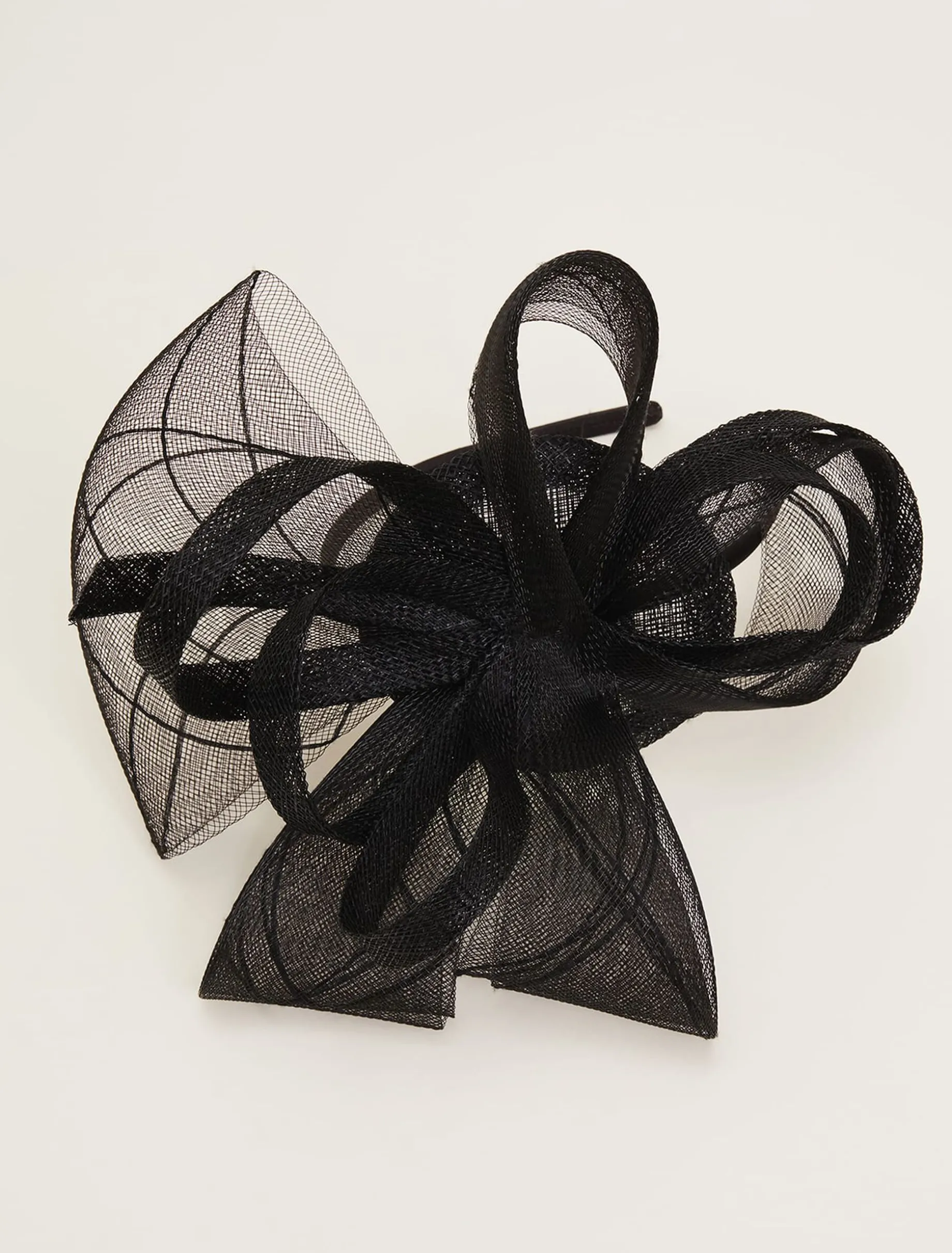 Fascinators & Hats^Phase Eight Crin Bow Headband Black