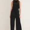 Trousers & Shorts^Phase Eight Dove Glitter Velvet Trouser Black/Multi