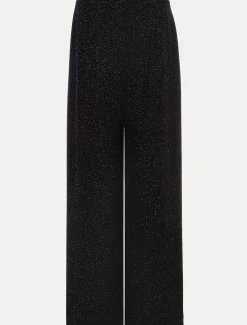 Trousers & Shorts^Phase Eight Dove Glitter Velvet Trouser Black/Multi