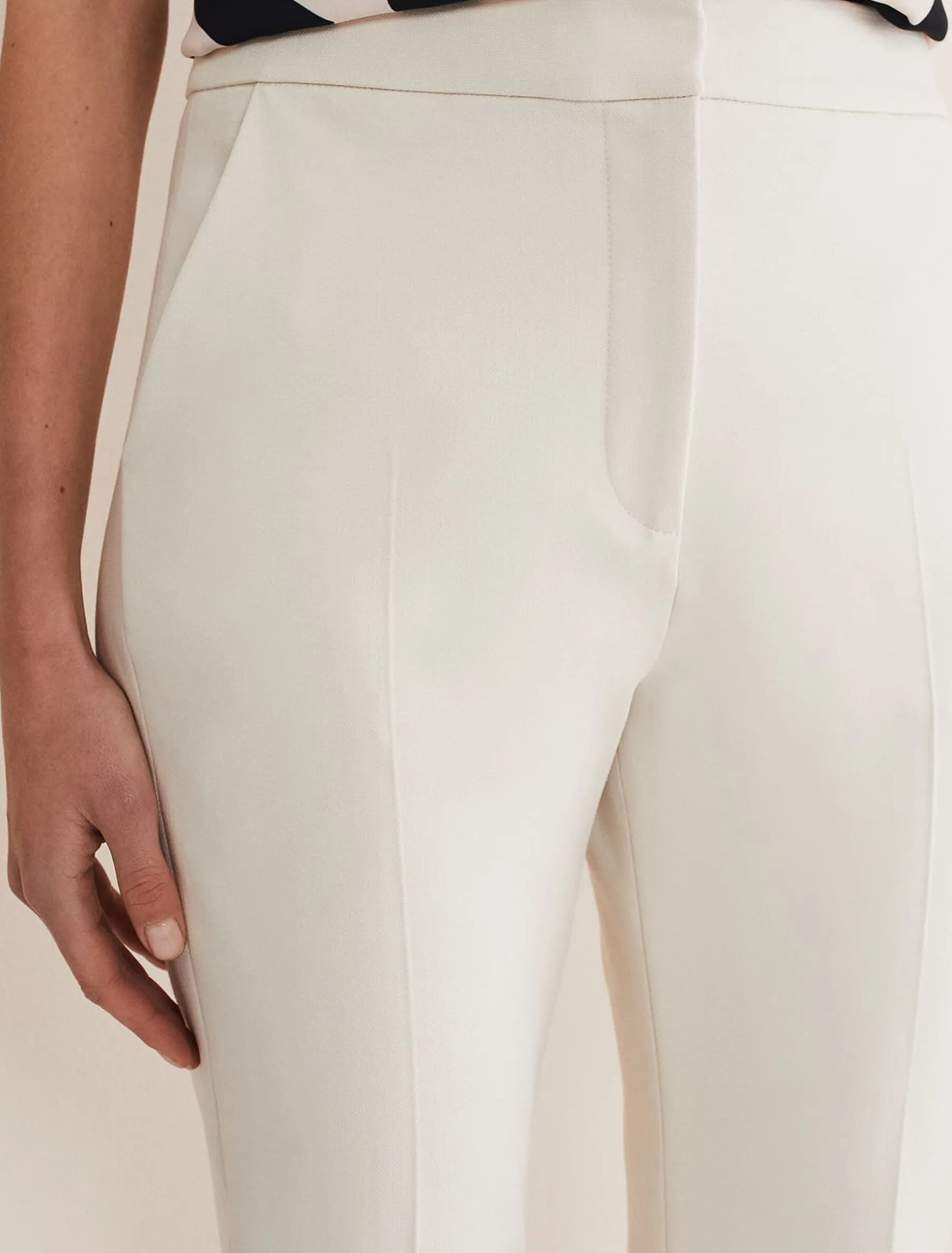 Trousers & Shorts^Phase Eight Eira Cigarette Trousers Almond
