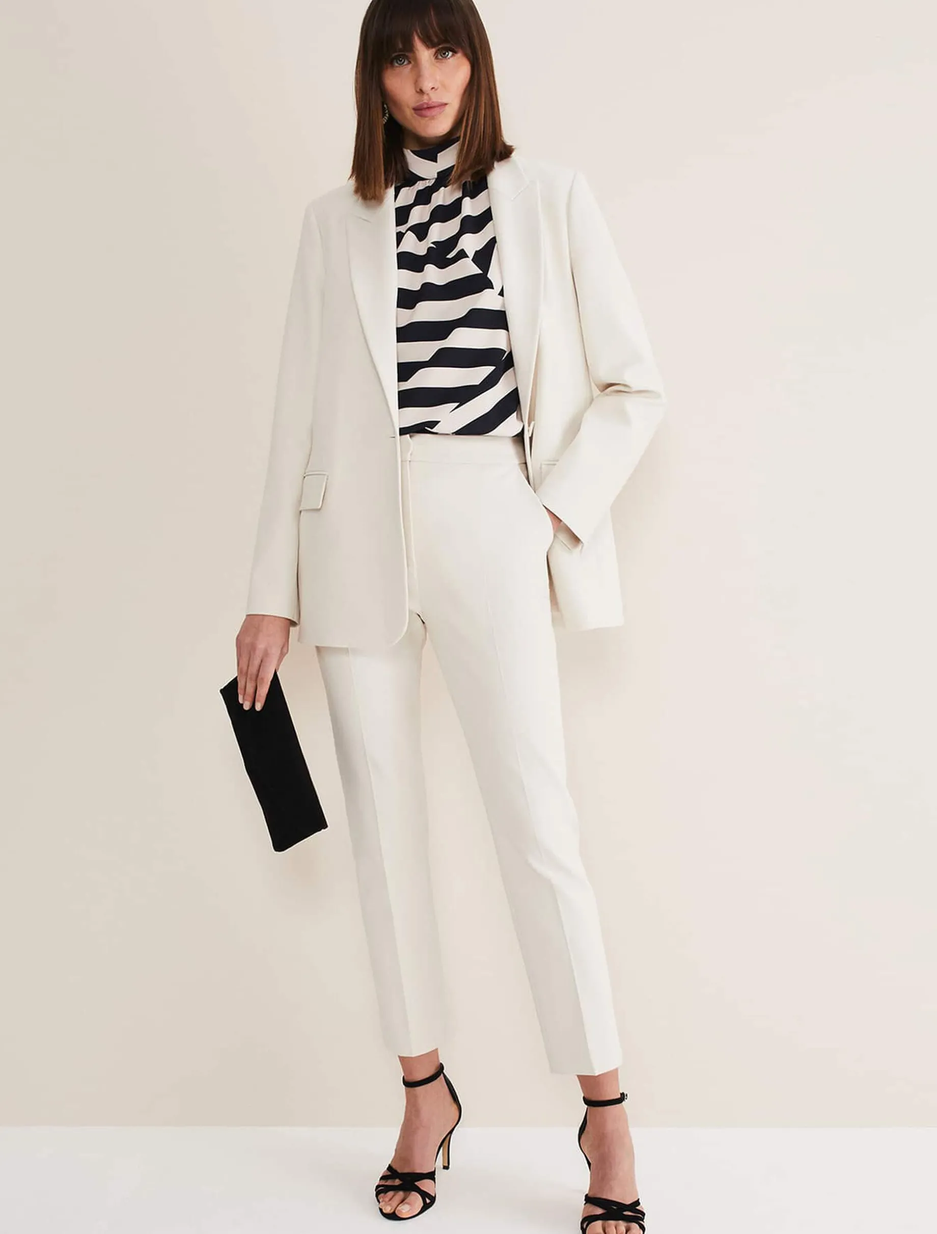 Trousers & Shorts^Phase Eight Eira Cigarette Trousers Almond