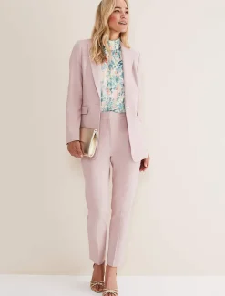 Trousers & Shorts^Phase Eight Eira Cigarette Trousers Pale Pink