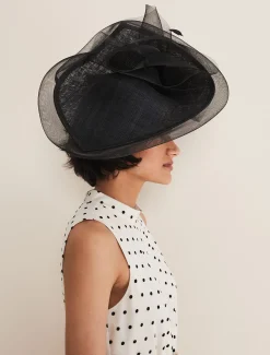 Fascinators & Hats^Phase Eight Fascinator Black