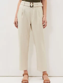 Trousers & Shorts^Phase Eight Hazel Tapered Trouser Stone