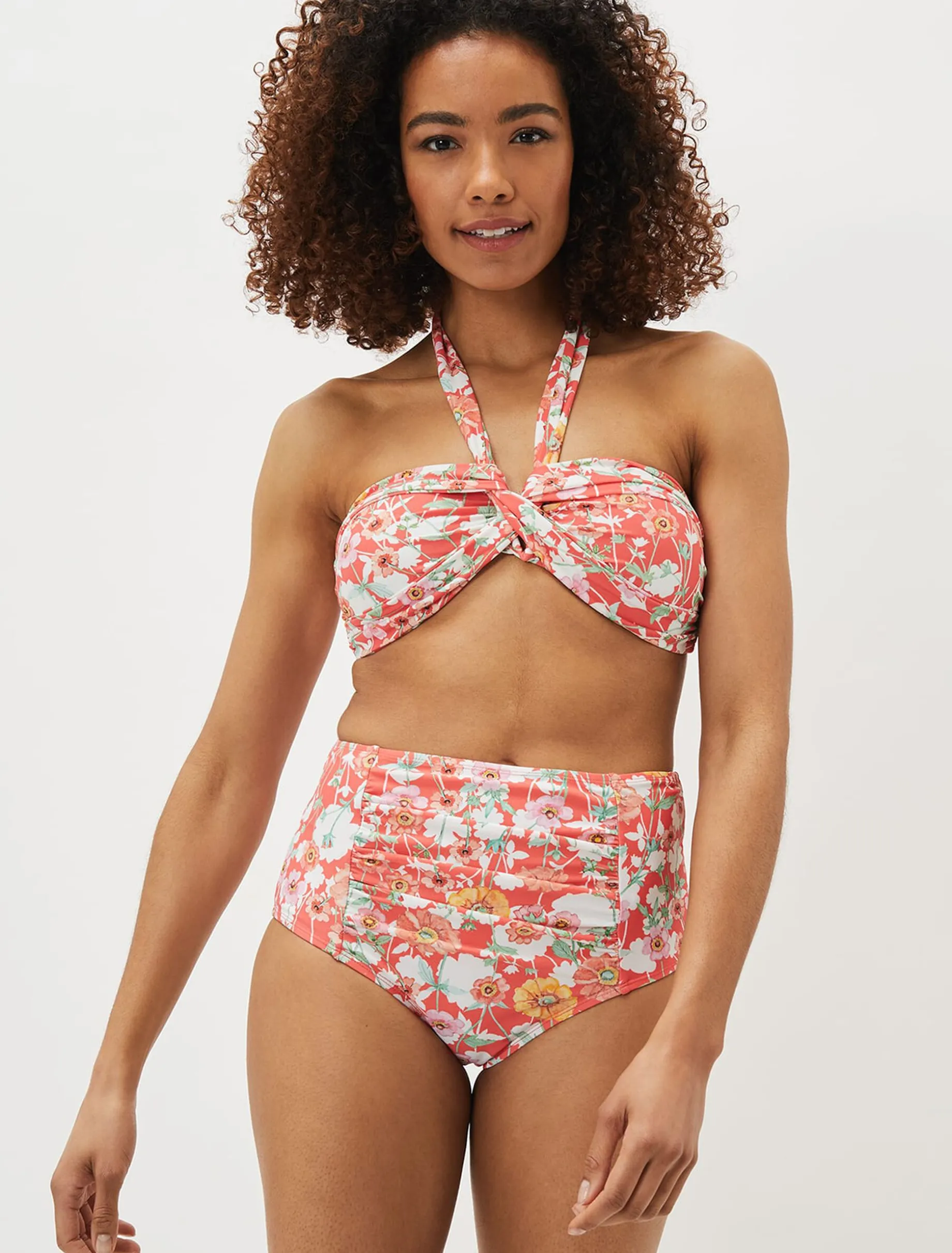 Swimwear^Phase Eight Jasmin Floral Bikini Brief Red