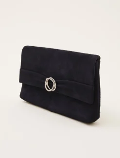Bags^Phase Eight Joelle Clutch Bag Navy