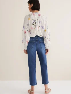 Trousers & Shorts^Phase Eight Karlie Straight Leg Jeans Mid Wash