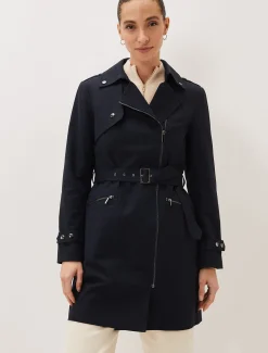Coats^Phase Eight Lacea Coat Navy