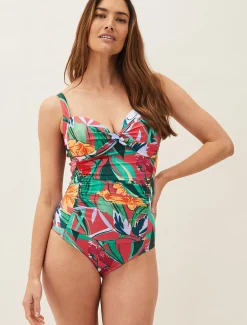 Swimwear^Phase Eight Liza Floral Swimsuit Multi-Coloured