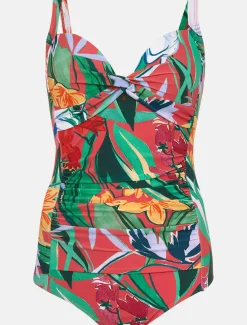 Swimwear^Phase Eight Liza Floral Swimsuit Multi-Coloured
