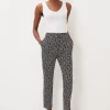 Trousers & Shorts^Phase Eight Mackenzie Geo Tapered Trouser Black/White