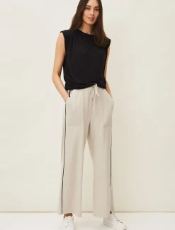 Knitwear^Phase Eight Maddy Jersey Lounge Trousers Stone