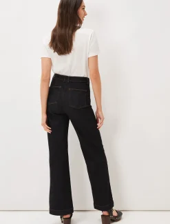 Jeans^Phase Eight Magsie Wide Leg Jean Black