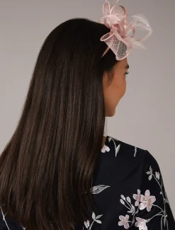 Fascinators & Hats^Phase Eight Marcella Bow Headband Antique Rose