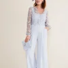 Dresses^Phase Eight Mariposa Lace Jumpsuit Cornflower