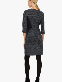 Dresses^Phase Eight Marisa Metallic Dress Navy